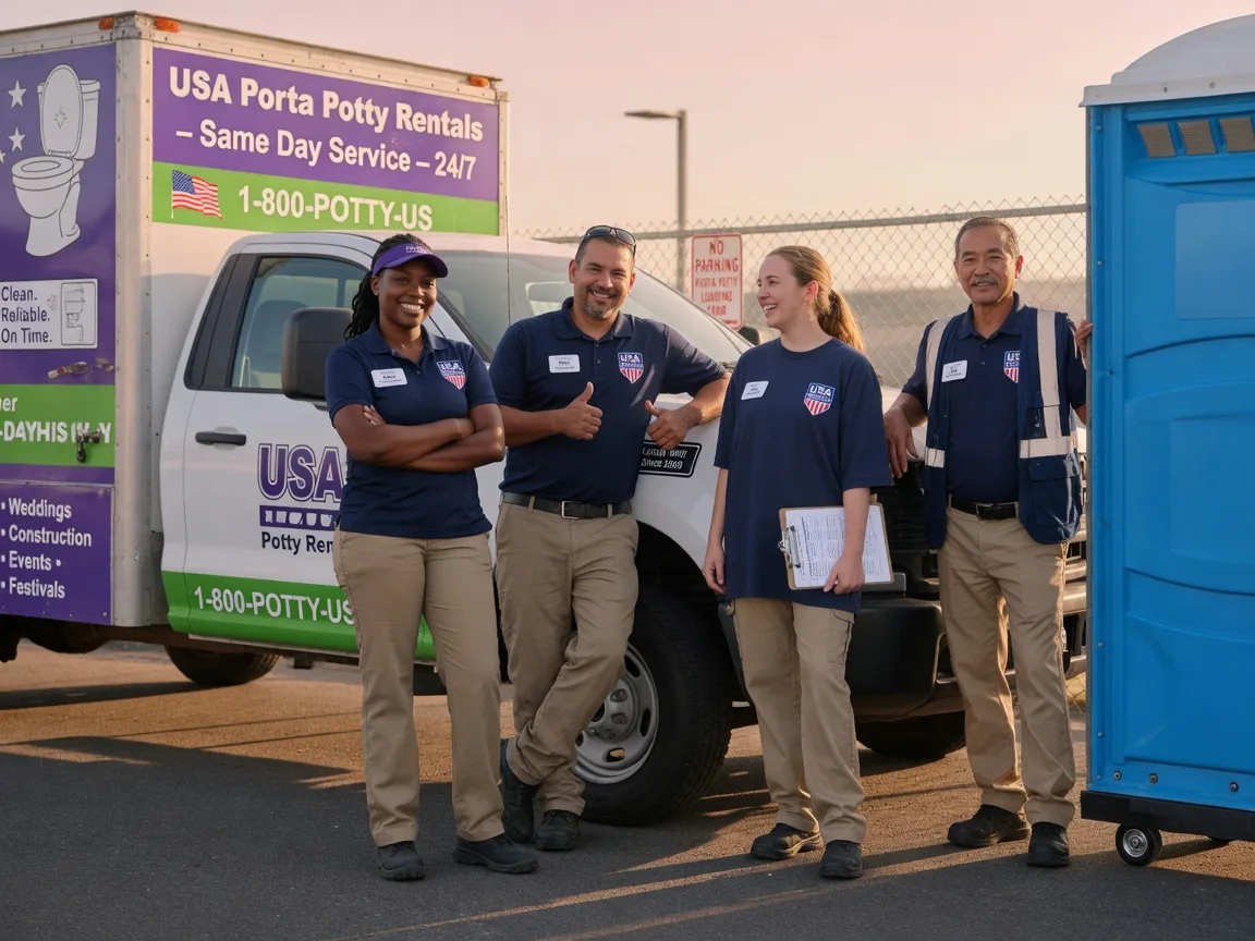 Porta Potty Rental company in Bland, VA